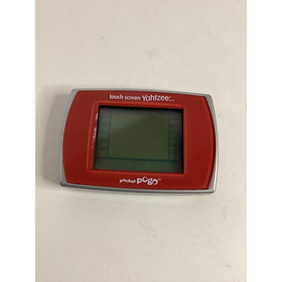 Touch Screen Yahtzee Pocket Pogo Handheld Game 2009 Hasbro - Picture 1 of 2